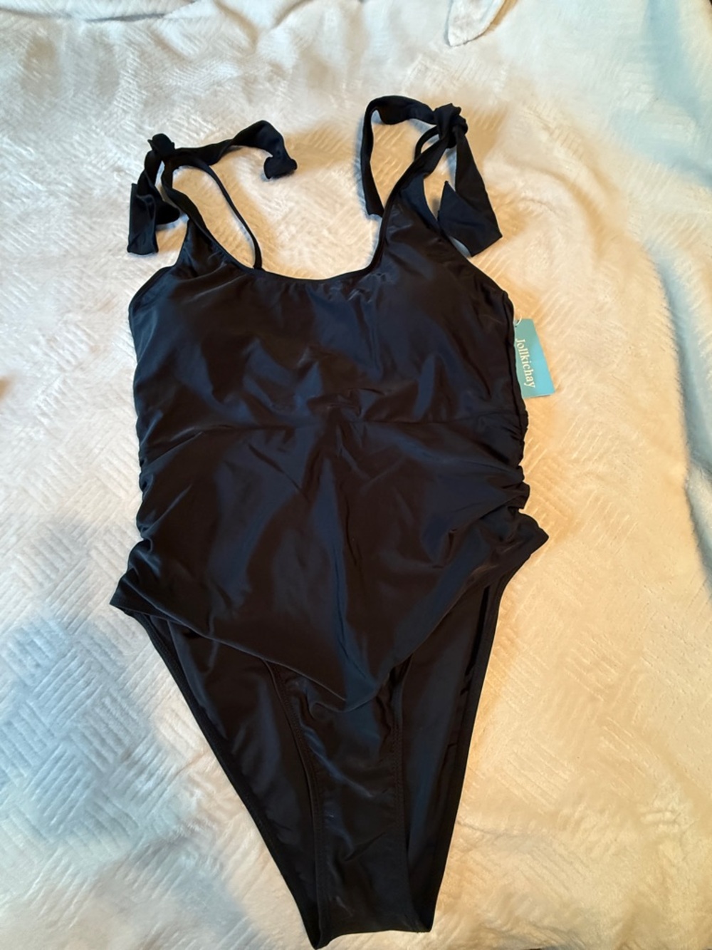 NWT Women's One Piece Swimsuit Black